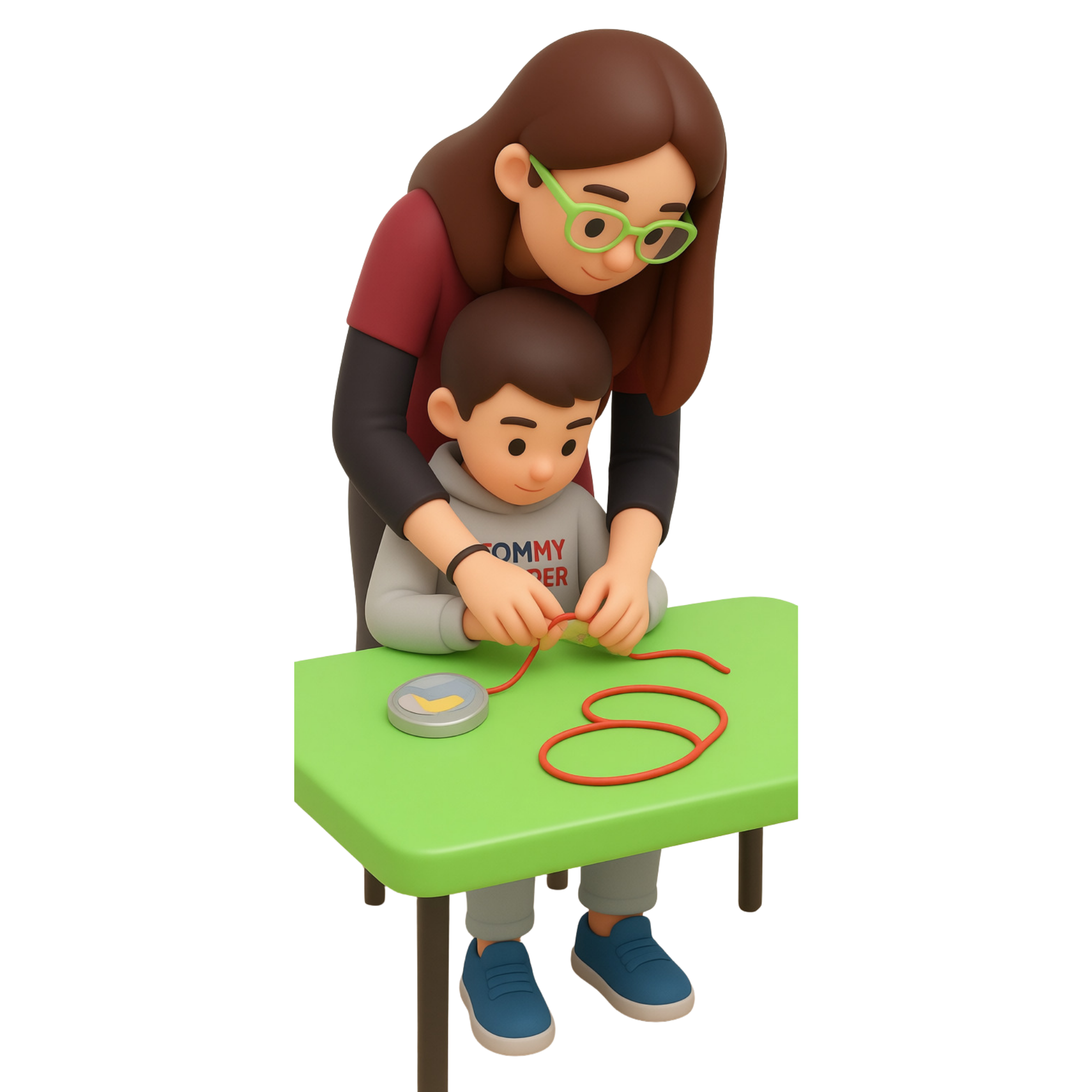 Ilustración de Erika